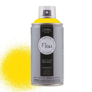 Fleur Chalky Look Spray Colore Opaco Gessoso Shabby per Legno Metallo Muro Colore: Primary Yellow