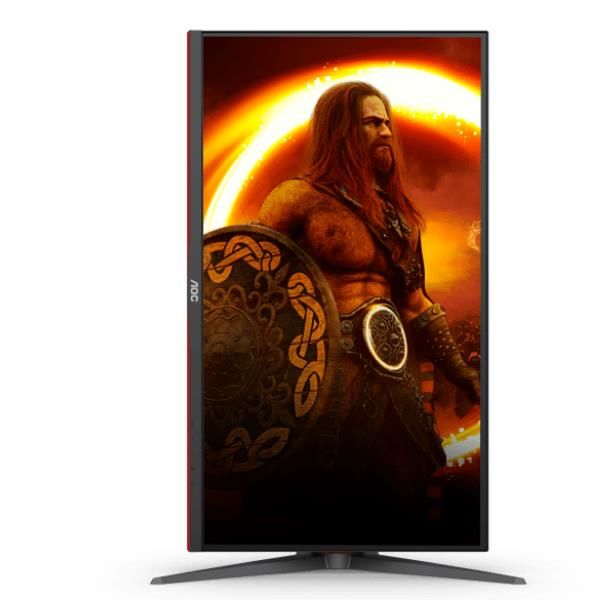 Aoc g2 u28g2xu2/bk led display 71,1 cm (28") 3840 x 2160 pixel 4k ultra hd nero, rosso