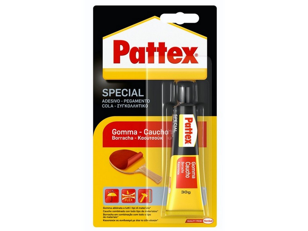 6pz adesivo pattex special gomma gr. 30 vit54385