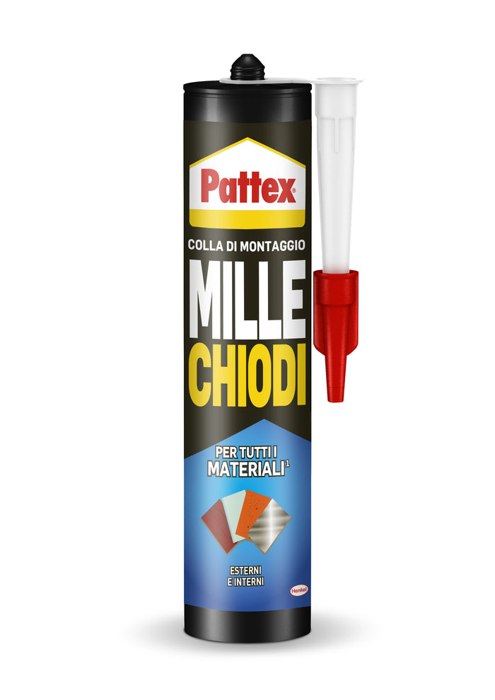 Henkel colla pattex mille chiodi resistente acqua cartuccia gr. 450 - Henkel