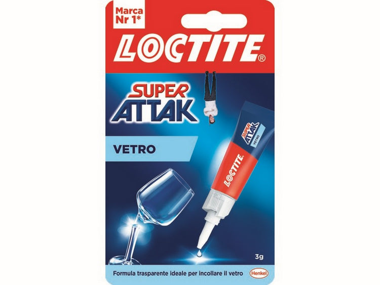 colla super attak vetro gr. 3 vit2587