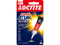 Henkel colla super attak power flex gel  gr. 3 (24 pezzi) - Henkel