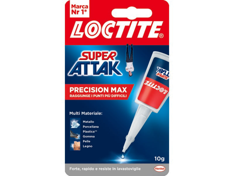 Henkel colla super attak  gr. 10 (12 pezzi) - Henkel