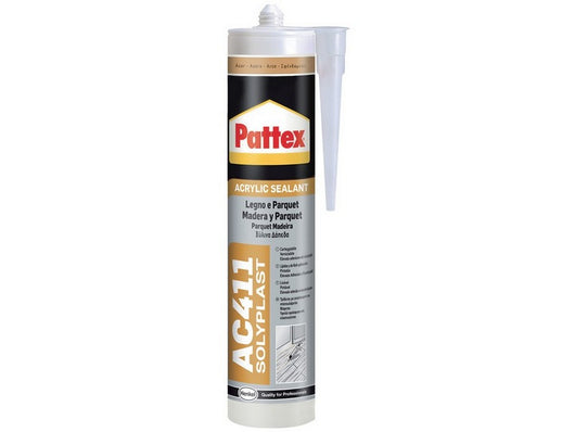 silicone acrilico pattex per legno e parquet ac411 ml. 300 - ciliegio vit51316