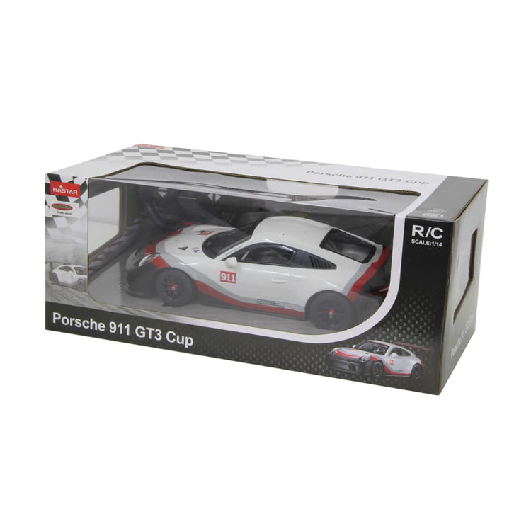 JAMARA Supercar RC Porsche 911 GT3 Cup 1:14 Bianco
