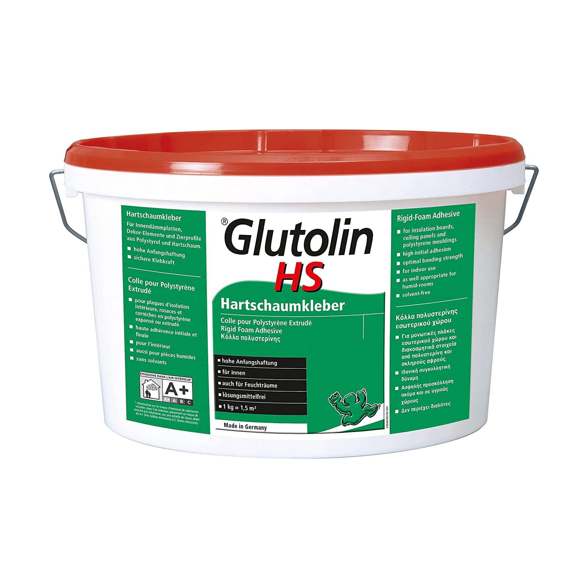 Colla Glutolin Hs 8 Kg Colla per Depron Collante per Pannelli Isolanti DEPRON