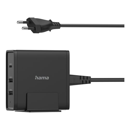 Hama 00200017 caricabatterie per dispositivi mobili universale nero ac ricarica rapida interno