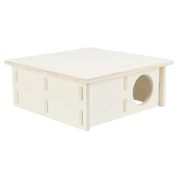 TRIXIE Casetta per Roditori con 4 Camere 25x10x25 cm in Legno cod 10270