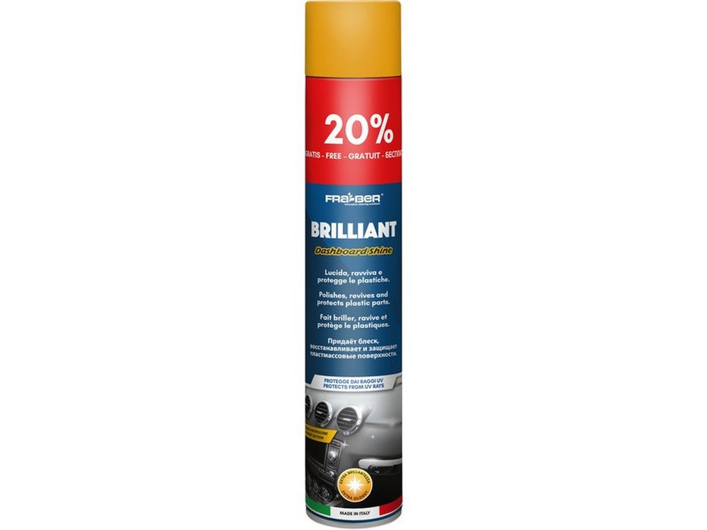 lucidante protettivo per cruscotti auto ''brilliant'' ml. 750 vit54997