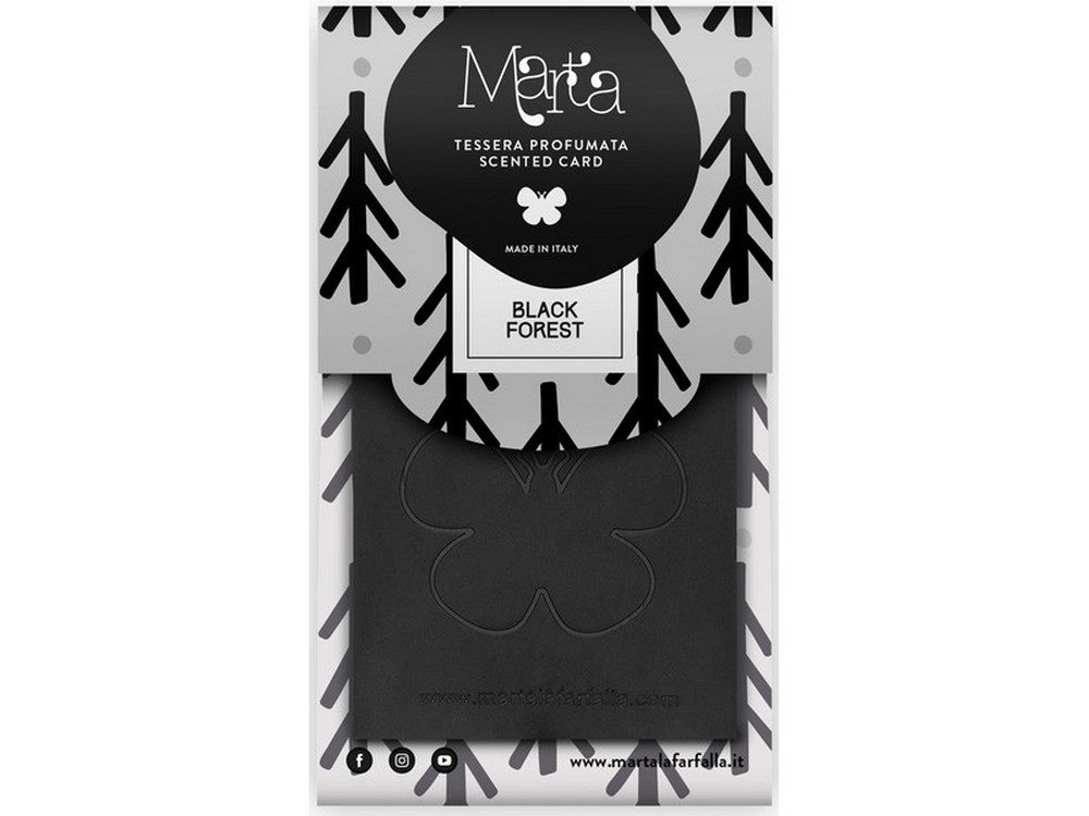 20pz profumatore appendibile ''marta card'' foresta nera vit55008