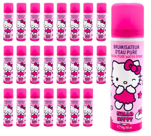 Set 24 Bombolette Nebulizzatore di Acqua per Bambini 50 ml Hello Kitty