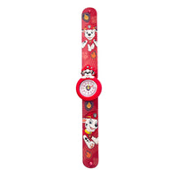 Set 12 Orologi da Polso Bracciale per Bambini Paw Patrol Colorazione Rosso