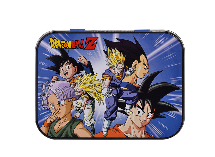 Set 12 Box Dragon Ball per Bambini con 24 Cerotti Ciascuno 2 Misure in Metallo