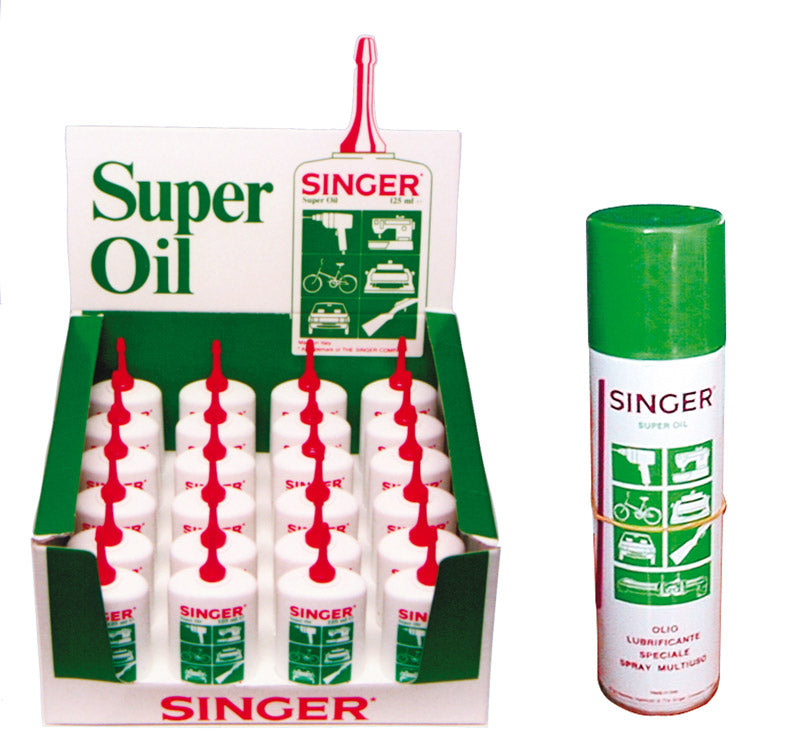 Singer spray olio multiuso superoil  ml. 250 (24 pezzi) - Singer