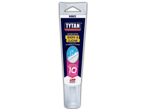 Tytan silicone acetico bagni e cucine ml. 60 col. bianco (24 pezzi) - Tytan