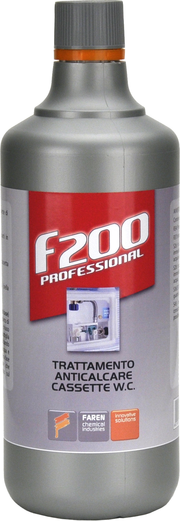 Faren anticalcare per cassette wc f200  lt. 1 (12 pezzi) - Faren