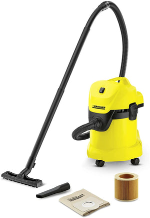 Karcher aspiracenere / polvere / liquidi / kwd 1 w v-12/2/18 potenza 1000 w - capacità 12 l - 1628-401.0