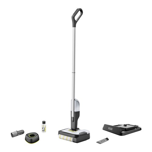 Karcher lavapavimenti fc 2-4 cordless con batteria 4v intercambiabile - FC2