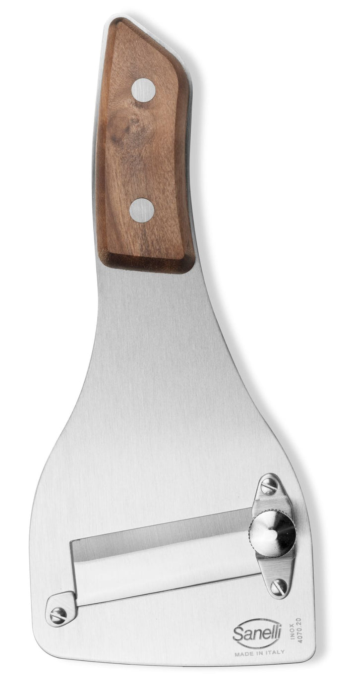 Tagliatartufi con Lama Liscia 6 cm in Acciaio Inox Manico Legno Sanelli San-Slice