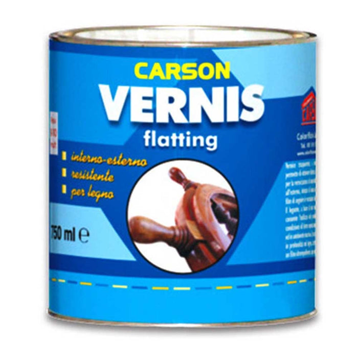 Carson Vernis Flatting VERNICE PROTETTIVA TRASPARENTE LEGNO lucida o opaca 750 ml LUCIDO