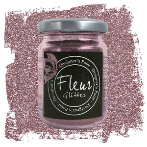 Glitter in Polvere Fleur per Pittura Vernici Decorazioni 90 gr Colore: Powder Rose