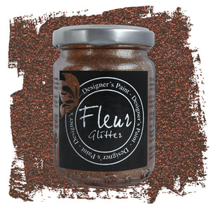 Glitter in Polvere Fleur per Pittura Vernici Decorazioni 90 gr Colore: Coffee