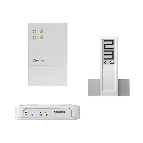 TERMOSTATO KIT HYGGE HOME CLASSE V Bianco SEITRON