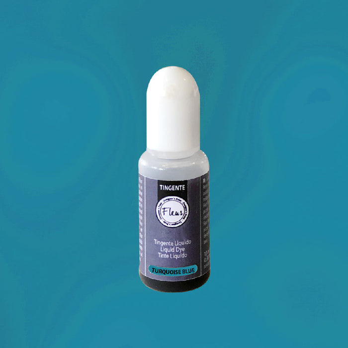 Tingente Liquido per Resine Fleur Colorante 10 Ml Colore: Turquoise Blue