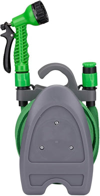 Tubo Giardino Estendibile 10 Metri Pompa Acqua Rivestimento Elasticizzato Verde