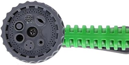 Tubo Giardino Estendibile 10 Metri Pompa Acqua Rivestimento Elasticizzato Verde