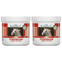 2 x Balsamo Cavallo Rosso Riscaldante Gel Extra Forte Dolori Muscolari (2x500ml)