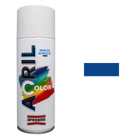 Smalto Spray Acricolor Vernice Acrilica per Metallo Legno Muro Interno Esterno Colore: Blu Zaffiro