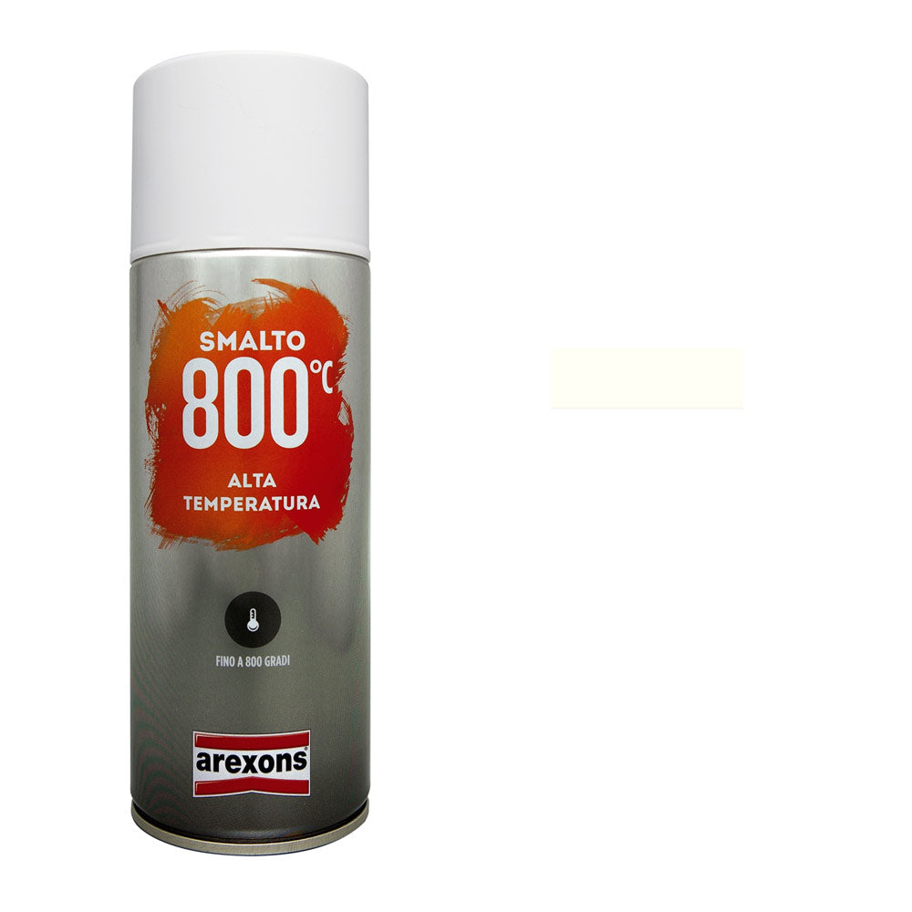 Smalto Alta Temperaura Spray 800° Arexons Vernice Pittura Motori Forni Stufe Colore: Trasparente