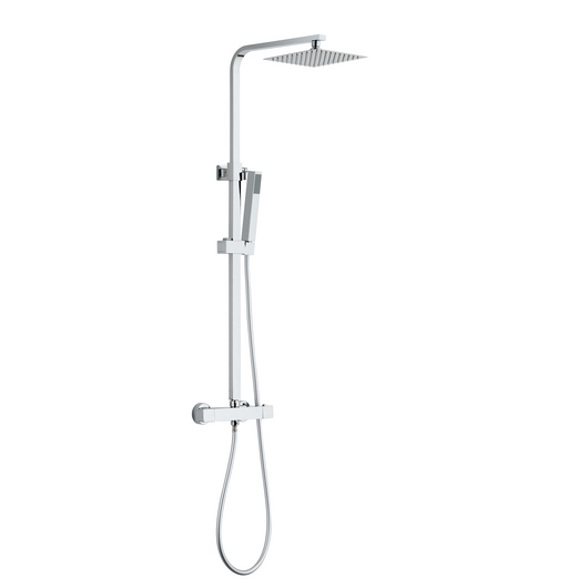 Colonna doccia quadrata miscelatore termostatico Cromato SH4139C YORK