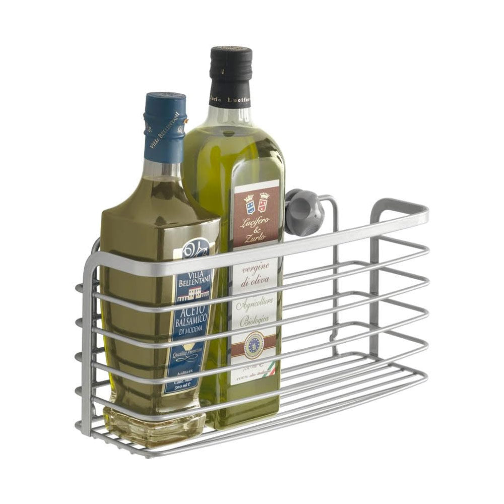 Cestello Alto Eureka Metaltex da Cucina Mensola Porta Bottiglie Olio