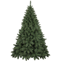 Albero Di Natale 150cm Piccadilly Super Folto 347 Rami Pino Verde Base Croce