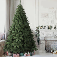 Albero Di Natale 240cm Piccadilly Super Folto 1464 Rami Pino Verde Base Croce