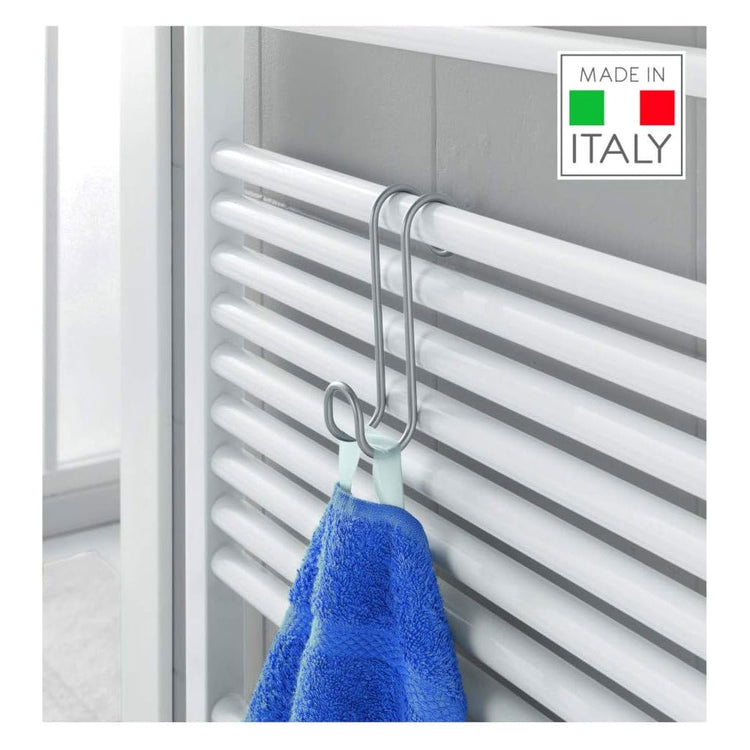 Gancio per Radiatore Box Doccia Bagno Portasciugamani Accappatoio Metaltex