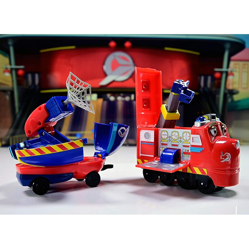 Chuggington Pop Rescue Wilson Trenino Trasformabile 2 in 1 Gioco Idea Regalo