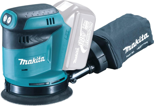 Makita Levigatrice orbitale eccentrica a batteria 18V Ø 125 mm DBO180Z