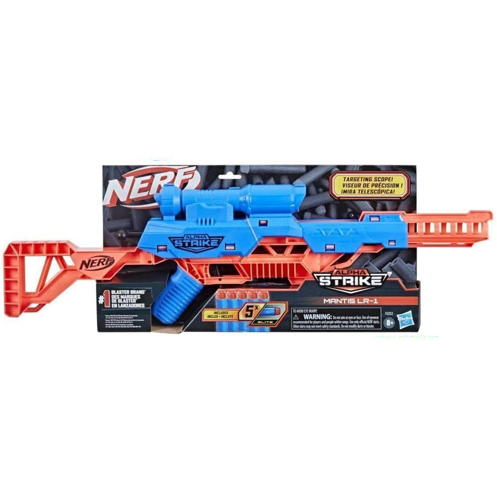 Nerf Alpha Strike Blasters Shooters con 5 Colpi Freccette Gioco Idea Regalo