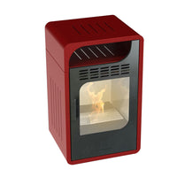 Stufa a Bioetanolo Ventilata Fiammetta Junior 3 kw GMR Trading Colore: Bordeaux