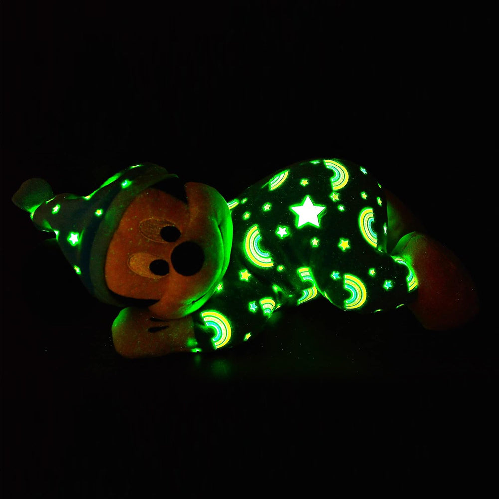 Disney Peluche Topolino Dolce Nanna con Tutina Luminescente al Buio Pupazzo