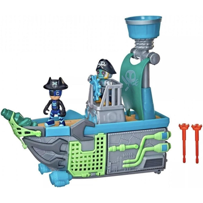 PJ Masks Navicella Pigiapirati del Cielo Playset Veicolo con 2 Action Figure