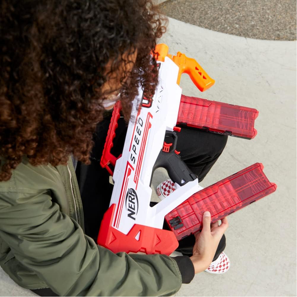 Hasbro Nerf Ultra Speed Blaster Motorizzato con 24 Dardi Giocattolo Idea Regalo