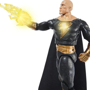 DC Comics Black Adam Personaggio 30 cm con Luci Suoni e Accessori Action Figures