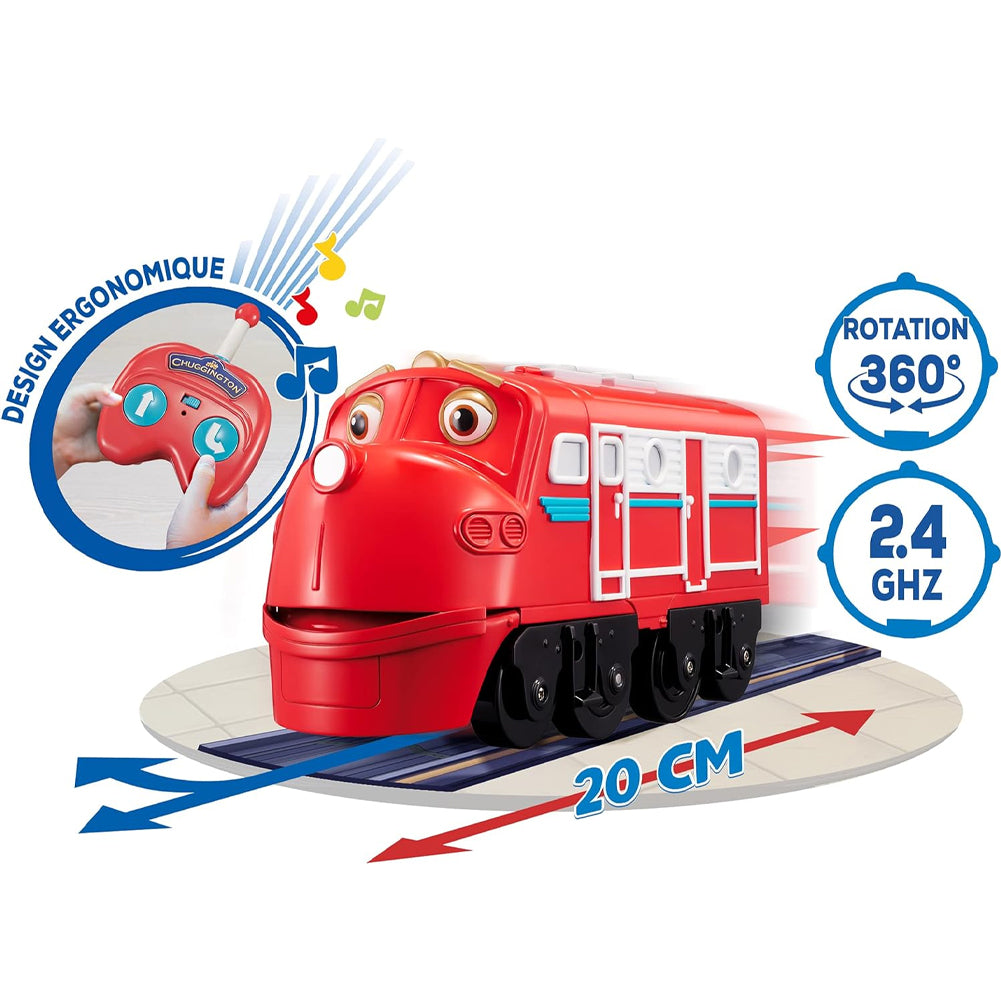 Chuggington Locomotiva Wilson con Controller Portata 20 Metri con Suoni e Parole