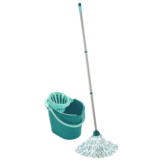 Leifheit Classic Mop Set Mocio Lavapavimenti con Secchio 12 Lt