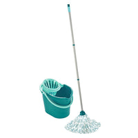 Leifheit Classic Mop Set Mocio Lavapavimenti con Secchio 12 Lt