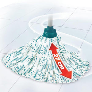 Leifheit Classic Mop Set Mocio Lavapavimenti con Secchio 12 Lt